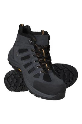 Vertex męskie buty trekkingowe z podeszwą Vibram - Grey Mountain Warehouse