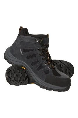 Vertex męskie buty trekkingowe z podeszwą Vibram - Grey Mountain Warehouse