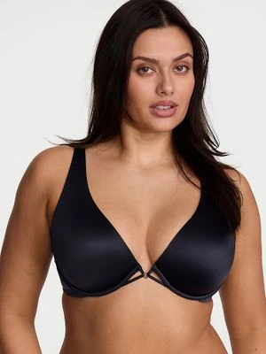 Very Sexy Biustonosz lekko usztywniany Smooth Plunge Victoria's Secret Niebieski