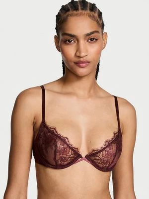 Very Sexy Biustonosz nieusztywniany koronkowy Rose Lace Demi Victoria's Secret