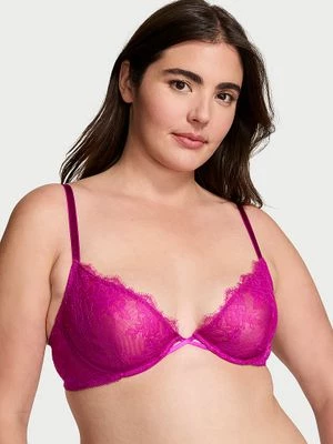 Very Sexy Biustonosz nieusztywniany koronkowy Rose Lace Demi Victoria's Secret