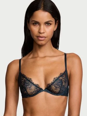 Very Sexy Biustonosz nieusztywniany koronkowy Rose Lace Demi Victoria's Secret