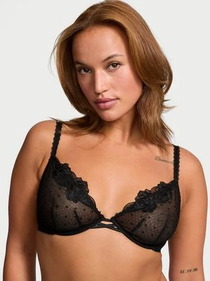 Very Sexy Biustonosz nieusztywniany Sheer Rose Demi Victoria's Secret