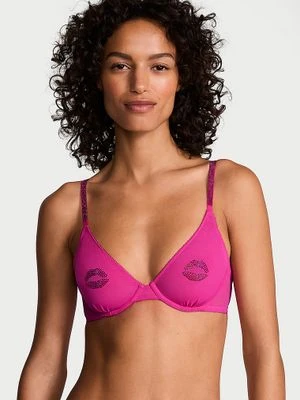 Very Sexy Biustonosz nieusztywniany Sheer Shine Demi Victoria's Secret