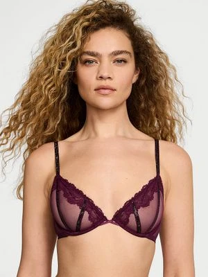 Very Sexy Biustonosz nieusztywniany Sheer Shine Rose Demi Victoria's Secret