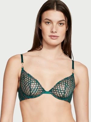 Very Sexy Biustonosz nieusztywniany Shimmer Embroidery Demi Victoria's Secret