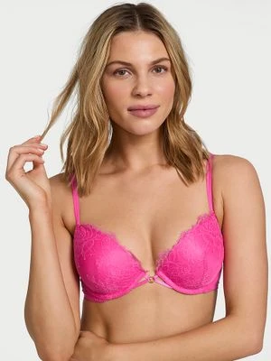 Very Sexy Biustonosz push-up koronkowy Rose Lace Victoria's Secret