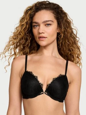 Very Sexy Biustonosz push-up koronkowy Rose Lace Victoria's Secret