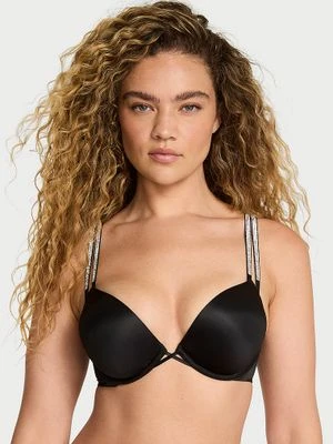 Very Sexy Biustonosz push-up powiększający o 2 rozmiary Bombshell Double Shine Strap Victoria's Secret