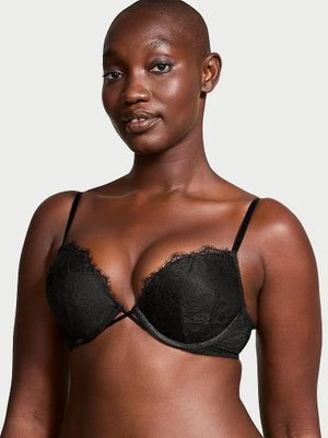 Very Sexy Biustonosz push-up powiększający o 2 rozmiary Bombshell Rose Lace Victoria's Secret