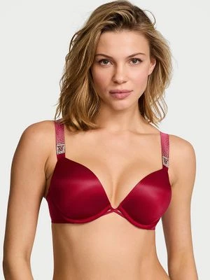 Zdjęcie produktu Very Sexy Biustonosz push-up powiększający o 2 rozmiary Bombshell Scattered Shine Strap Victoria's Secret