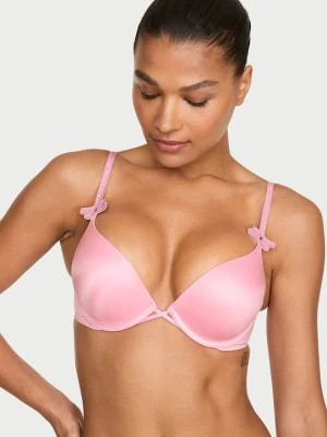 Very Sexy Biustonosz push-up powiększający o 2 rozmiary Bombshell Shine Bow Victoria's Secret Różowy