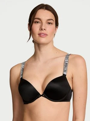 Very Sexy Biustonosz push-up powiększający o 2 rozmiary Bombshell Shine Strap Victoria's Secret