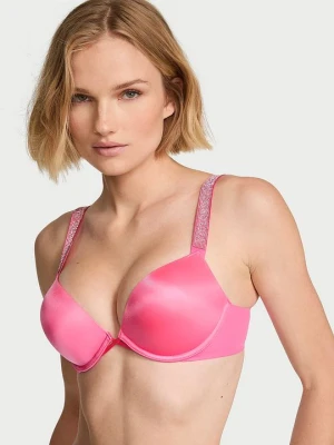 Very Sexy Biustonosz push-up powiększający o 2 rozmiary Bombshell Shine Strap Victoria's Secret Różowy