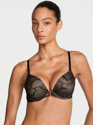 Very Sexy Biustonosz push-up powiększający o 2 rozmiary Bombshell Viper Victoria's Secret Czarny