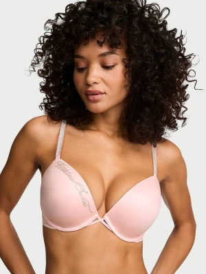 Very Sexy Biustonosz push-up Shine Script Victoria's Secret Różowy