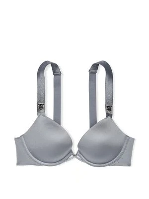 Very Sexy Biustonosz push-up z błyszczącymi paseczkami Scattered Shine Strap Victoria's Secret
