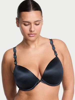 Very Sexy Biustonosz push-up z błyszczącymi ramiączkami Electric Orchid Shine Strap Victoria's Secret