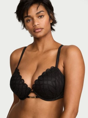 Very Sexy Biustonosz push-up z haftem Viper Victoria's Secret Z nadrukiem
