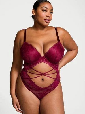 Very Sexy Body koronkowe Rose Lace Strappy Victoria's Secret