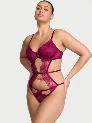 Very Sexy Body koronkowe Rose Lace Strappy Victoria's Secret