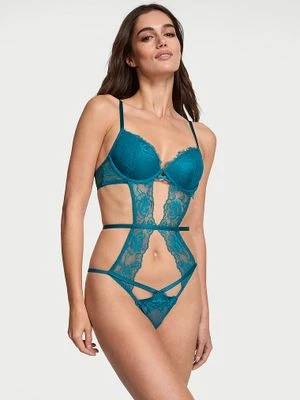 Very Sexy Body koronkowe Rose Lace Strappy Victoria's Secret