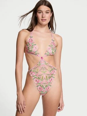 Very Sexy Body Lily Embroidery Victoria's Secret