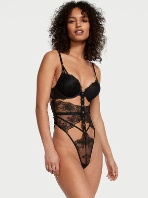 Very Sexy Body z biustonoszem push-up Bombshell Lace and Grommet Victoria's Secret