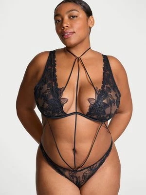 Very Sexy Body z paseczkami Ziggy Glam Noir Victoria's Secret