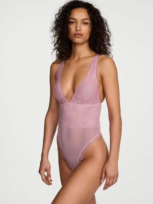 Very Sexy Body z siateczki Sheer Rose Victoria's Secret