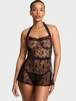 Very Sexy Fartuszek i stringi Cherry Pop Babydoll Victoria's Secret