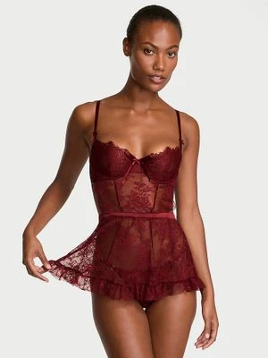 Very Sexy Fartuszek i stringi Wicked Rose Lace Victoria's Secret