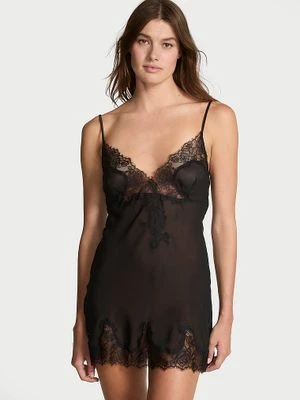 Very Sexy Halka satynowa Rose Lace and Chiffon Victoria's Secret
