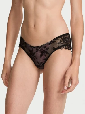 Very Sexy Majtki koronkowe Overlay Cheeky Victoria's Secret Różowy