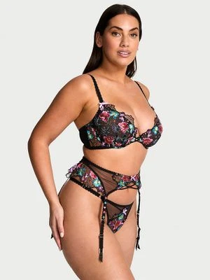 Very Sexy Pas do pończoch Dark Blossom Victoria's Secret