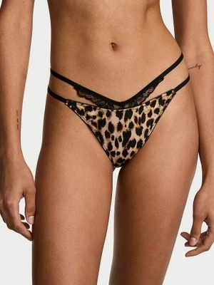 Very Sexy Stringi z koronką i wycięciami po bokach Cut-Out Victoria's Secret