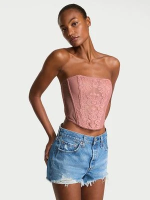 Very Sexy Top gorsetowy bez ramiączek Vintage Blossom Victoria's Secret