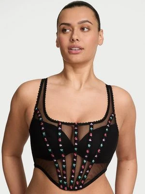 Very Sexy Top gorsetowy Dark Blossom Victoria's Secret