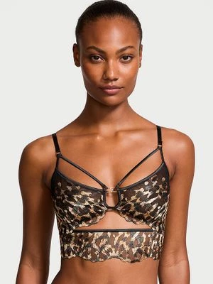 Very Sexy Top gorsetowy Leopard Embroidery Victoria's Secret