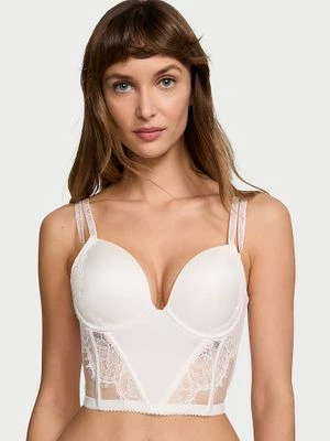 Very Sexy Top gorsetowy push-up Double Shine Strap Lace Victoria's Secret
