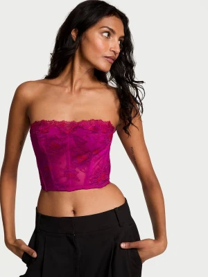 Very Sexy Top gorsetowy Rose Lace Victoria's Secret