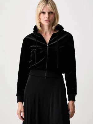Vetements bluza rozpinana z kapturem damska