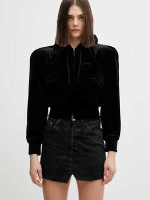 VETEMENTS bluza welurowa