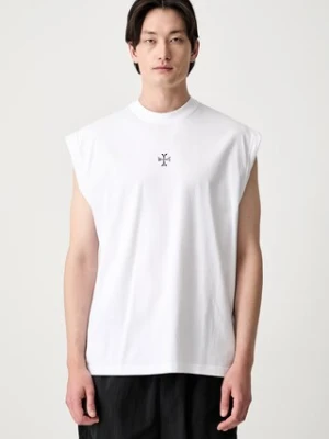 Vetements Cross Logo top bawełniany męski