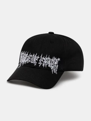 VETEMENTS czapka z daszkiem bawełniana Cof kolor czarny UCF76CA100B