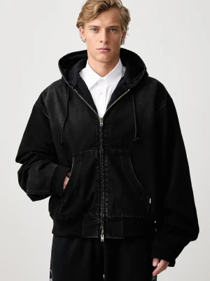 Vetements Denim Workwear Bomber kurtka jeansowa męska