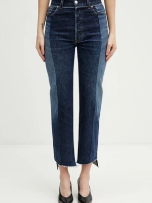 Vetements Iconic Cut-up jeansy straight damskie