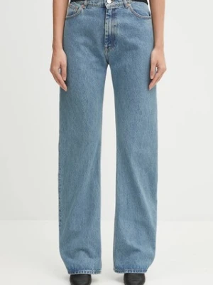VETEMENTS jeansy O-Leg damskie high waist UH76DP400LB3