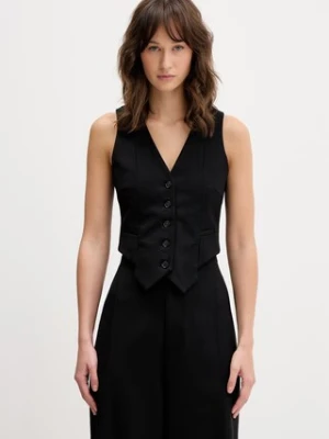 VETEMENTS kamizelka z dodatkiem wełny