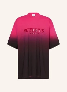 Vetements Koszulka Oversize pink